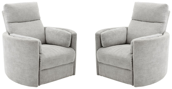 Radius - Power Swivel Glider Recliner (Set of 2)