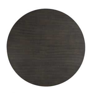 Plateau - 54" Round Dining Table - Top & Base - Dark Brown