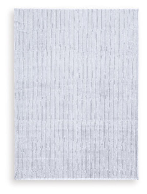 Worthley - Washable Rug Gray 5' x 7'