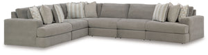Avaliyah - Sectional Dark Gray 6 Pc. Sectional
