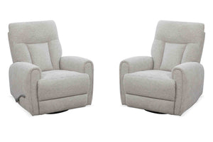 Natalia - Manual Swivel Glider Recliner (Set of 2)