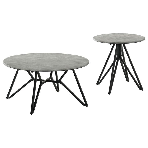 Hadi - Round Smarttop Coffee Table Set
