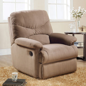 Arcadia - Glider Recliner (Motion) Light Brown