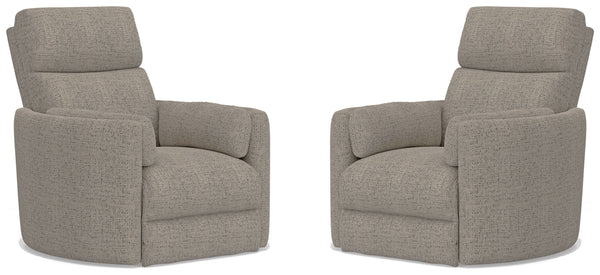 Radius - Manual Swivel Recliner (Set of 2)