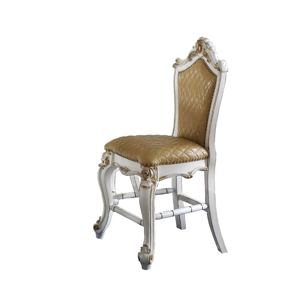 Picardy - Counter Height Chair Antique Pearl