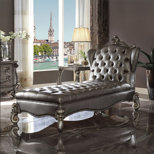 Versailles - Chaise Lounge Silver