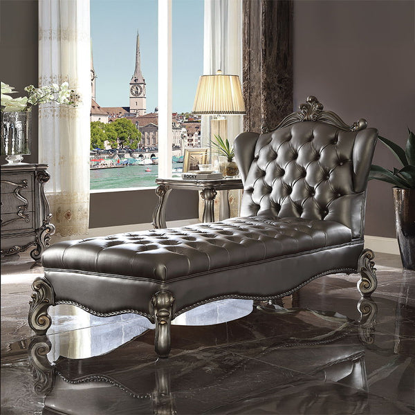 Versailles - Chaise Lounge Silver