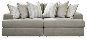 Avaliyah - Sectional Dark Gray 2 Pc. Sectional