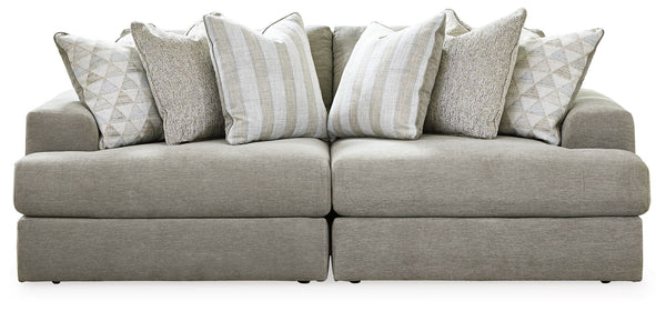 Avaliyah - Sectional Dark Gray 2 Pc. Sectional