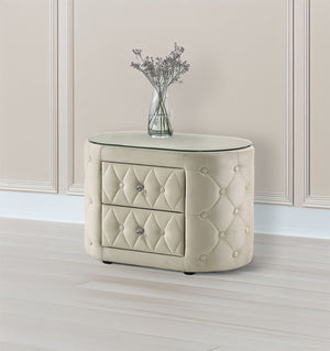 Voltare - Nightstand - Ivory