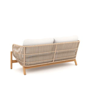 Solstice - Rope Loveseat - Linen Beige