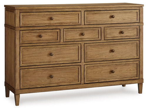Sharlance - Dresser Light Brown Dressers