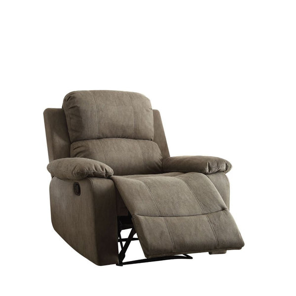 Bina - Recliner (Motion) Light Gray