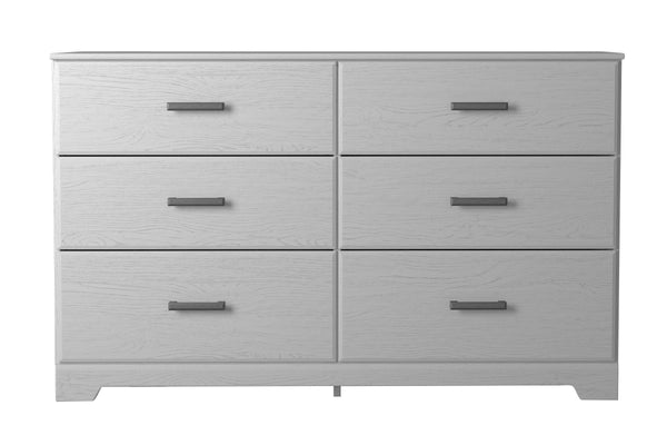 Stelsie - White - Six Drawer Dresser