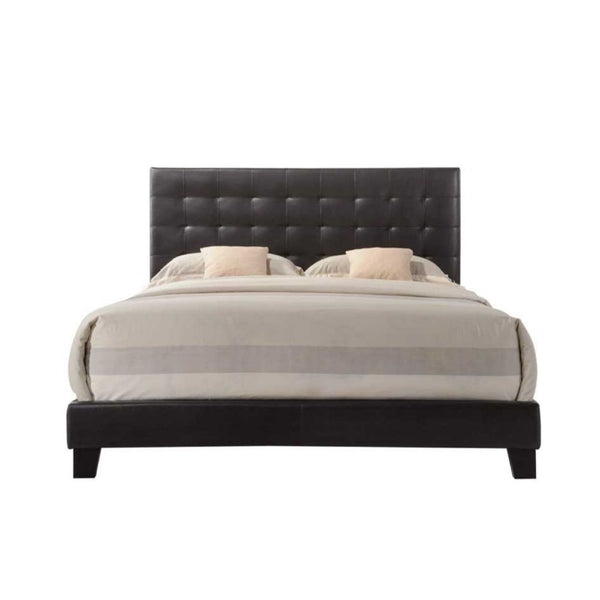 Masate - Queen Bed - Espresso Synthetic Leather
