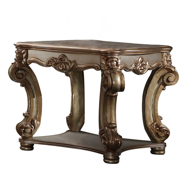 Vendome - End Table Gold Patina