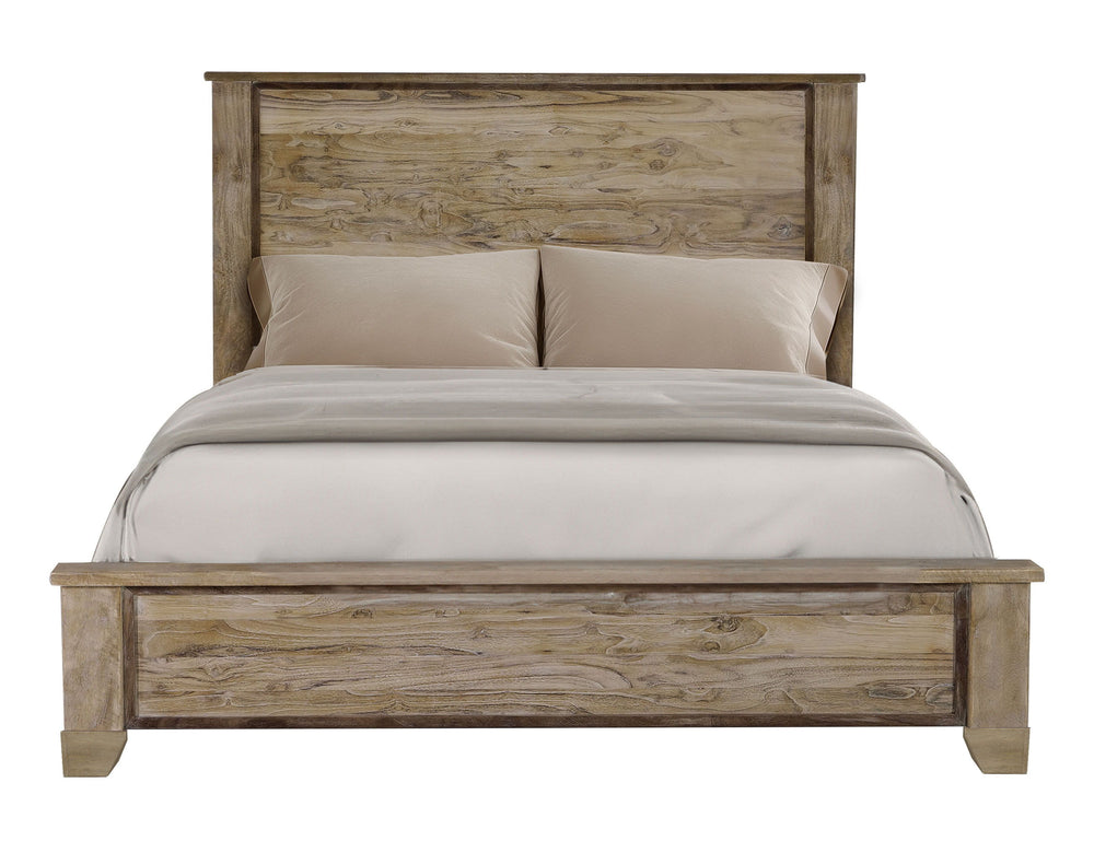 White Teak - Bed