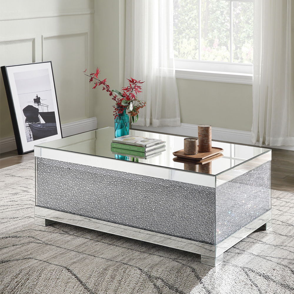 Mallika - Table Pearl Silver Coffee Tables