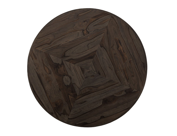 Black Balam - Round Dining Table - Oil Black