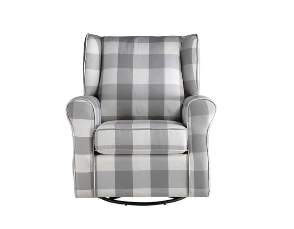 Patli - Swivel Chair - Gray Fabric