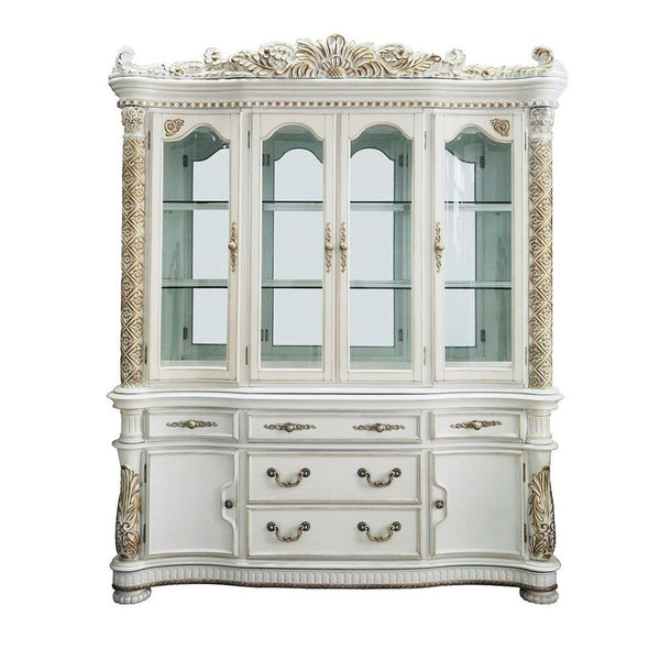 Vendome - Buffet & Hutch - Antique Pearl