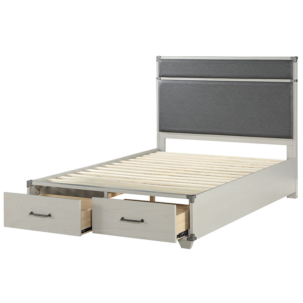 Orchest - Bed w/Storage Gray Twin