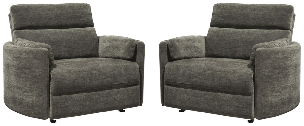 Radius Xl - Extra Wide Power Glider Recliner (Set of 2)