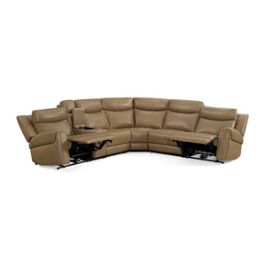 Momentum - Modular Power Reclining Sectional With Power Adjustable Headrests
