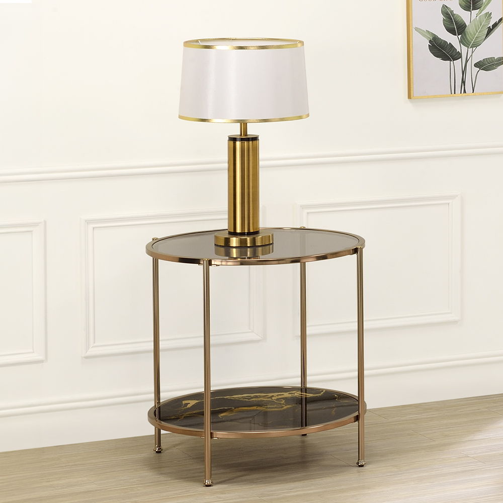 Fiorella - End Table Black