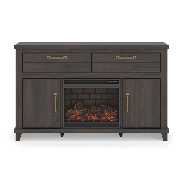 Brazen Valley - TV Stand With Fireplace Option