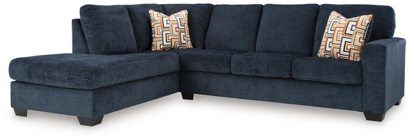 Aviemore - Sectional Blue 2 Pc. Left Arm Facing Corner Chaise Sectional