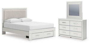 Zuraleus - Upholstered Panel Platform Storage Bedroom Set