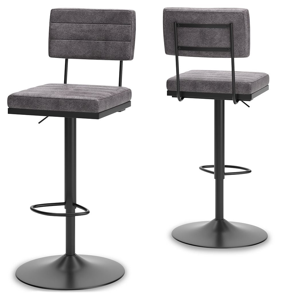 Strumford - Tall Swivel Barstool (Set of 2)