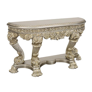 Danae - Sofa Table - Champagne & Gold