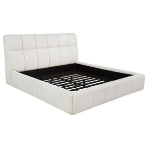 Nollet - Upholstered Platform Bed Beige King