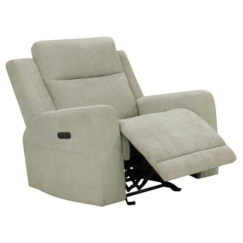 Kennett - Chenille Upholstered Power Recliner Chair
