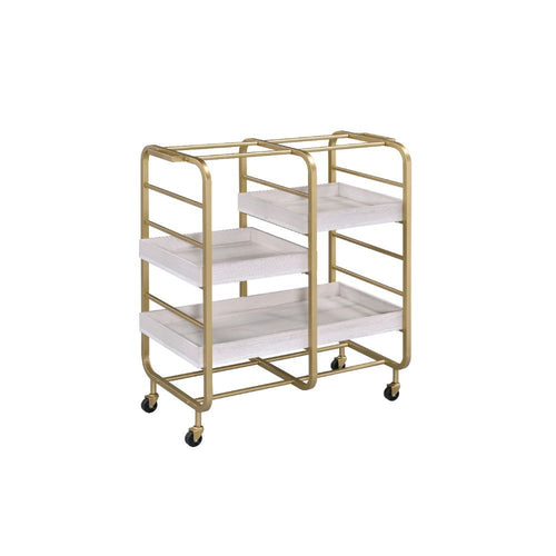 Vorrik - Serving Cart Gold