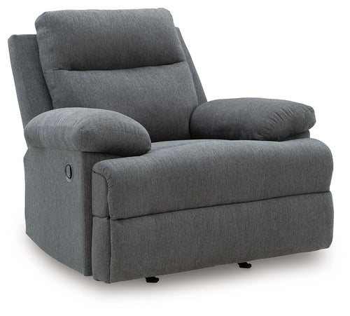 Side-Swipe - Rocker Recliner Dark Gray
