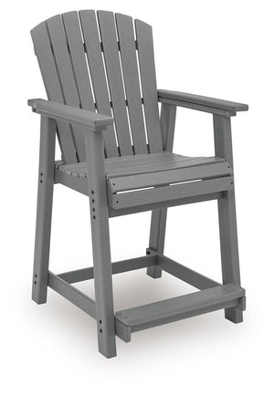 Sanctuary Beach - Barstool (Set of 2) - Dark Gray