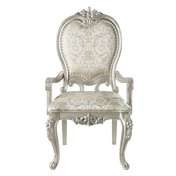 Bently - Arm Chair (Set of 2) - Fabric & Champagne