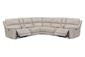 Easton - Power Reclining Sectional With Power Adjustable Headrests
