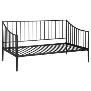 Newbury - Metal Twin Daybed Bed Frame - Matte Black