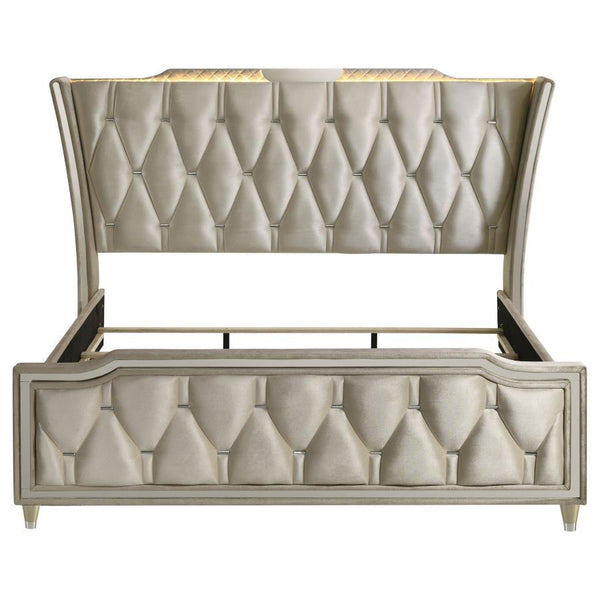 Lorient - LED Upholstered Bed