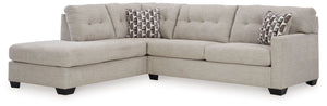 Mahoney - Sectional Pearl Silver