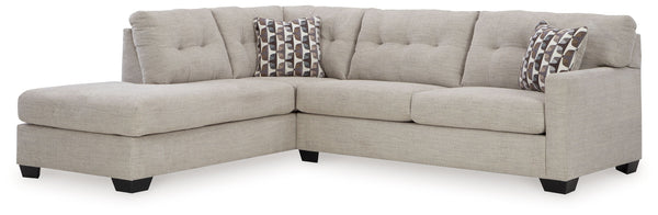 Mahoney - Sectional Pearl Silver