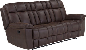 Goliath - Manual Sofa - Arizona Brown