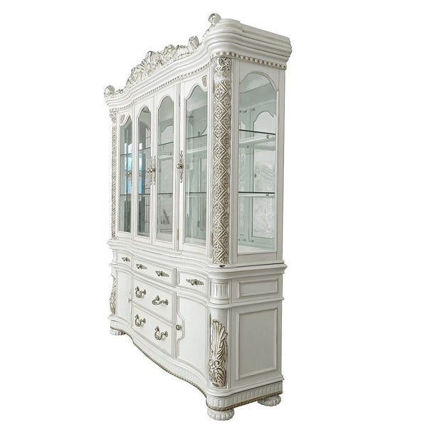Vendome - Buffet & Hutch - Antique Pearl