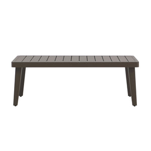 Genova - Patio Coffee Table - Dark Brown