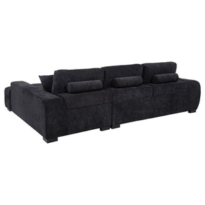 Octavia - Fabric Upholstered Sectional Chaise Sofa