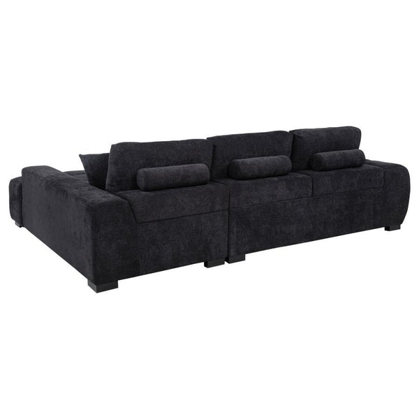Octavia - Fabric Upholstered Sectional Chaise Sofa
